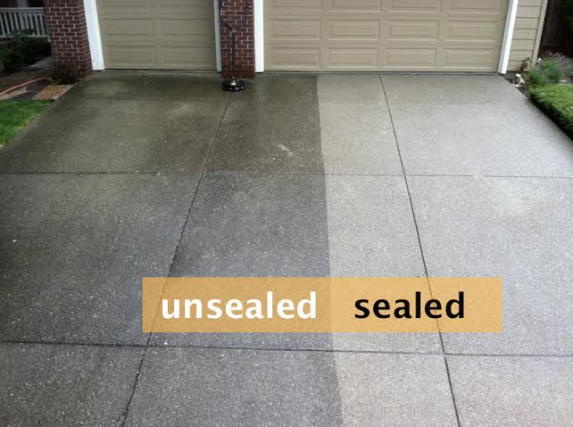 Driveway Concrete Ceiling